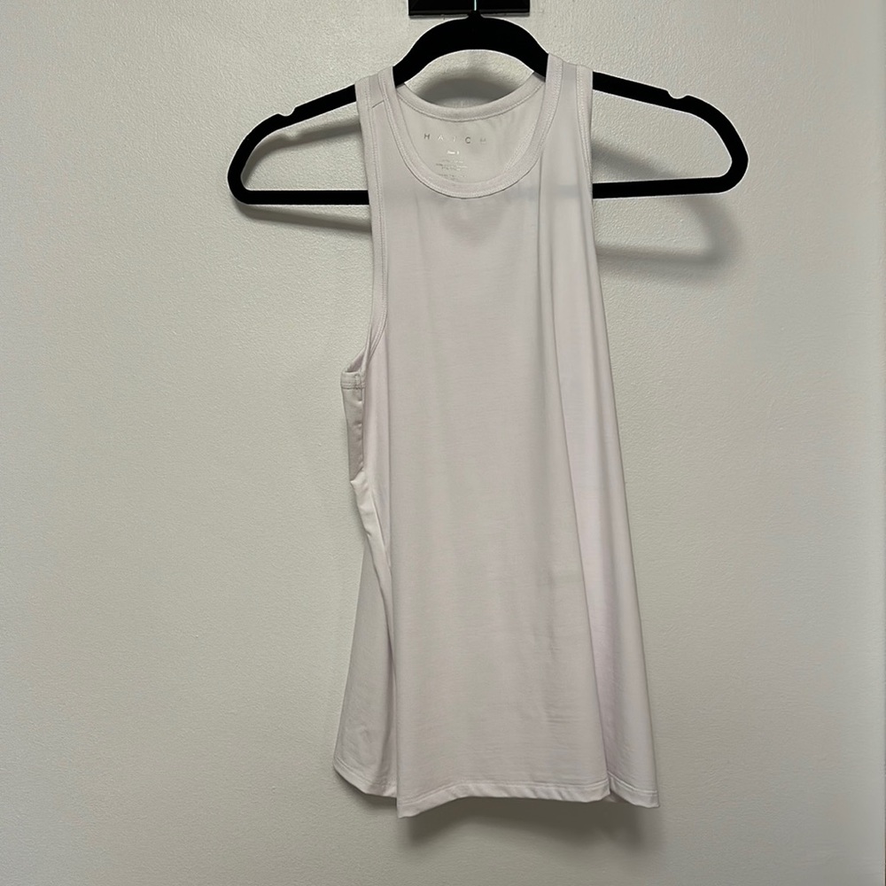 Hatch Maternity White Tank, Small